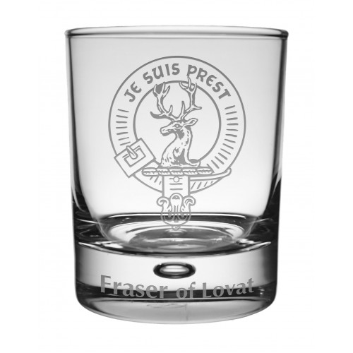 Clan Crest Whisky Tumbler - Click Image to Close